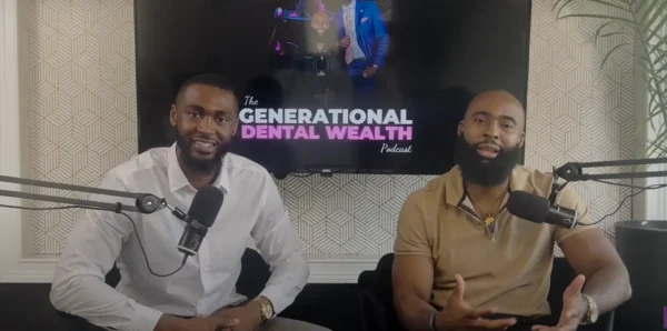 Generational Dental Wealth Podcast hosts, Dr. Jamine Ifedi and Kingsley Ifedi, CPA