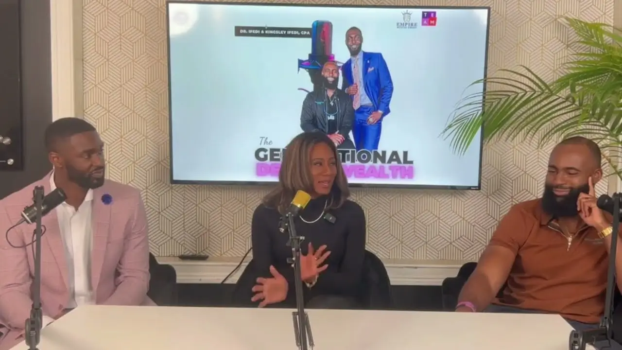 Generational Dental Wealth Podcast hosts Dr. Jamine Ifedi and Kingsley Ifedi together with guest, Dr. Octavia Miller